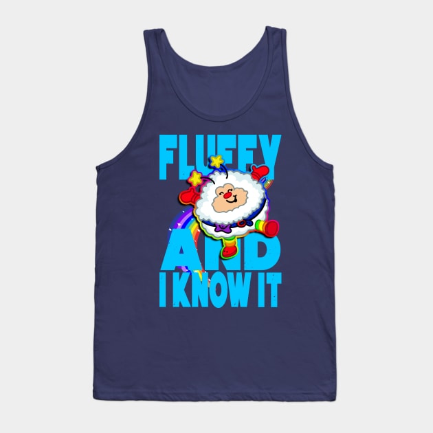 fluffy and i know it Tank Top by Toni Tees